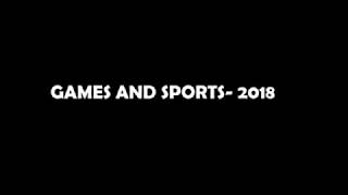 Sports and Games Week- 2017