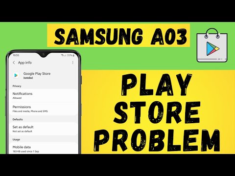 Samsung A03 All Play store Problem solved | a03 core