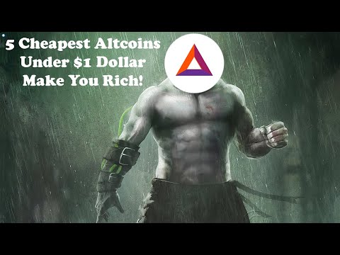 Top 5 Cheapest Altcoins Under $1 dollar In 2023 – To Make You Rich! 🚀🚀🚀