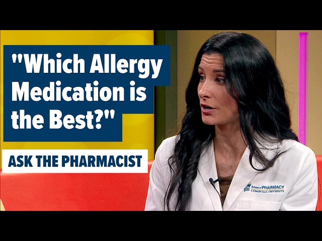 Thumbnail for video titled: Which allergy medication is the best?
