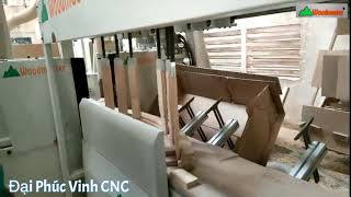 Máy phay cnc (tubi cnc) Woodmaster phay định hình siêu đẹp, nhanh, an toàn cho công nhân