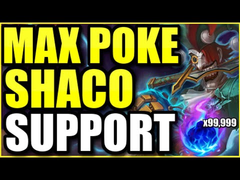 THE *NEW* WAY TO PLAY SHACO!  E-MAX SHACO "SUPPORT" IS ABSOLUTELY SAVAGE AND 100% FUN! FULL AP SHACO