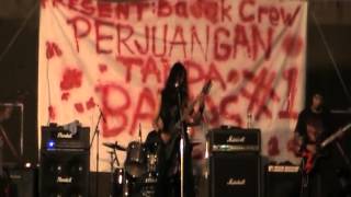NECROBREATH - Eucharistical Sacrifice [Cover NECRODEATH] live at Perjuangan Tanpa Batas #1