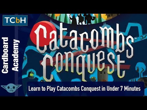  Learn How To Play Catacombs Conquest in Under 7 Minutes - TCbH’s Cardboard Academy