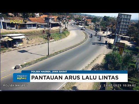 NTMC POLRI - PANTAUAN ARUS LALU LINTAS SIANG 21/07/25