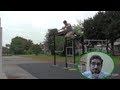 How to jump from a high place 