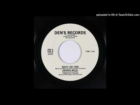 Rare Modern Soul Gospel Dennis Wiley - Right On Time