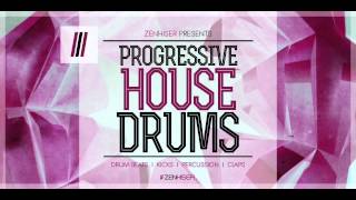 Video thumbnail for Progressive House Drums ::: 280 Progressive / EDM Drum Sounds & Beats by Zenhiser Samples
