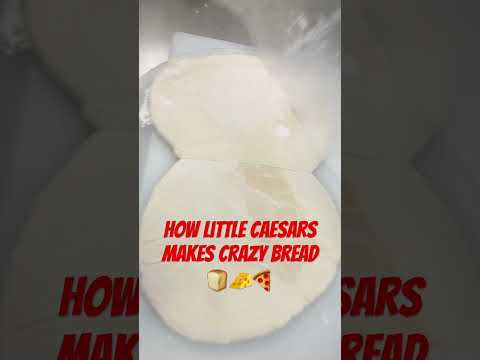 How Little Caesars Makes Crazy Bread Dough🍕🧀🍞