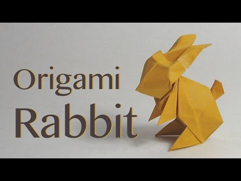 Easter Origami Tutorial: Paper Rabbit / Bunny (Jun Maekawa)
