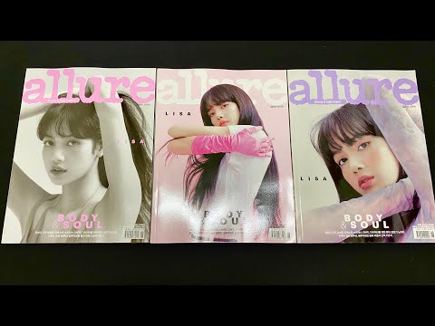 Unboxing BLACKPINK LISA Allure Magazine June 2020 issue