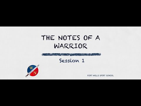 The Notes Of A Warrior Session 1-  Ft Mill - Kevin Zadai