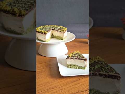 Viral Dubai Kunafa Chocolate turned into a Cheesecake