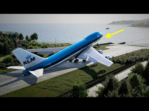 How Can The 747-200 Land On SUCH Short Runways?!