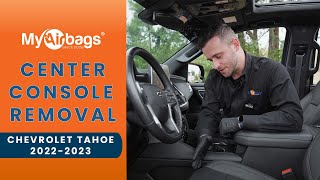 How to Remove SDM Airbag module & Center Console in a 2022 - 2023 Chevrolet Tahoe | MyAirbags