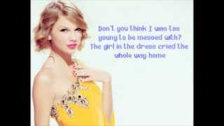 Dear John Taylor Swift Lyric