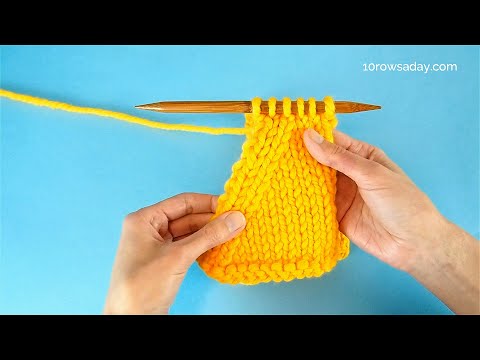 Neater Alternative To K2tog Knit 2 Together Decrease