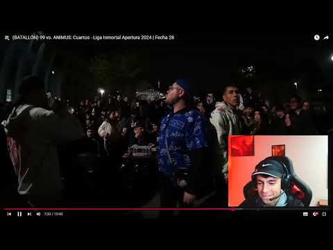 Teorema reacciona a BATALLÓN: 99 vs ANIMUS | Liga Inmortal 2024