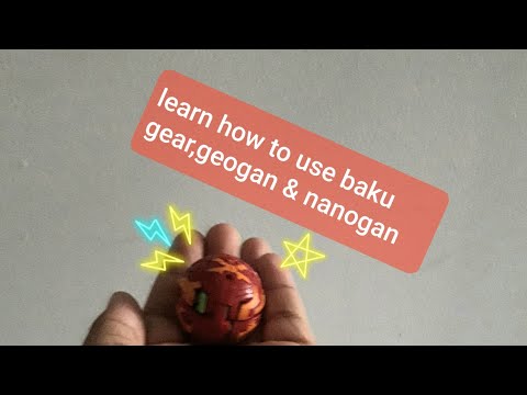 learn how to use baku gear,geogan and nanogan