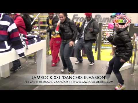 Jamrock XXL FLASHMOB in Amsterdam