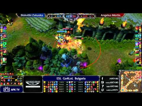 ESL Go4LoL #149: Biskvitki Zakuska vs.Angelus Mortis
