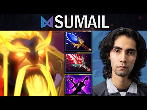 Ember Spirit Dota 2 Gameplay Nigma.Sumail with 28 Kills and Aghanims