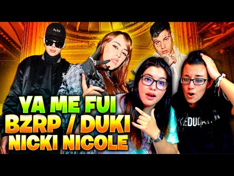 BIZARRAP x DUKI x NICKI NICOLE - YaMeFui 🔥 | REACCIÓN🥰
