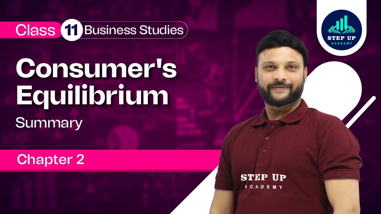 Consumer's Equilibrium - Summary Chapter 2 | Class 11 Microeconomics (NCERT 2023-24)