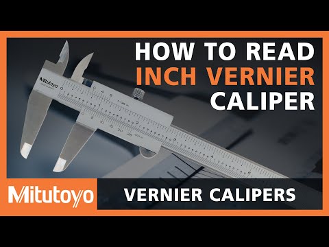 Mitutoyo Vernier Caliper, Metric and Inch Dual Scale, 0 to 150 mm (0 to 6 inch) Range, 530-312 video thumbnail