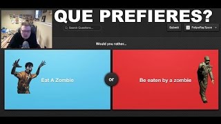 QUE PREFIERES? PREGUNTAS Y REPUESTAS | WOULD YOU RATHER?
