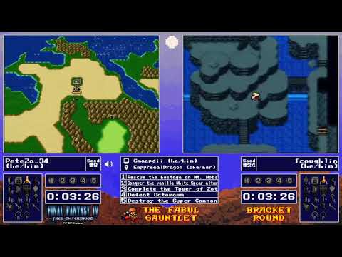 FF4FE Fabul Gauntlet Bracket Round 2 - PeteZa_34 VS fcoughlin