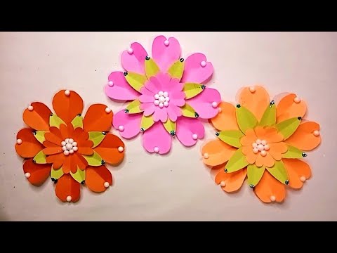 How To Make Paper Flower/DIY Paper Craft