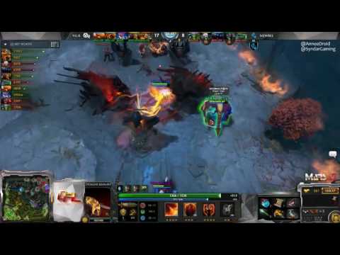 Newbee vs VG.R | Bottom barracks gets destroyed | 2nd game