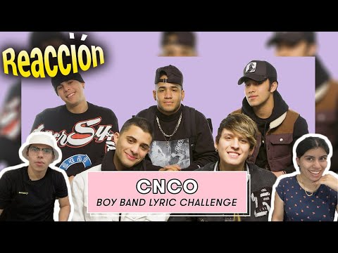 MEXICANOS REACCIONAN 🇲🇽II CNCO Sings Backstreet Boys, One Direction, and More Boy Band Songs 🎤