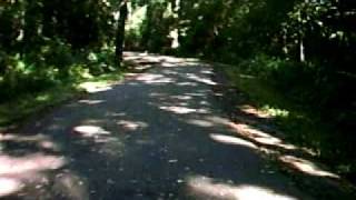 preview picture of video 'Lake of the Woods - Bike Trail - Westward from (end) mile 3.3 to 2.55'
