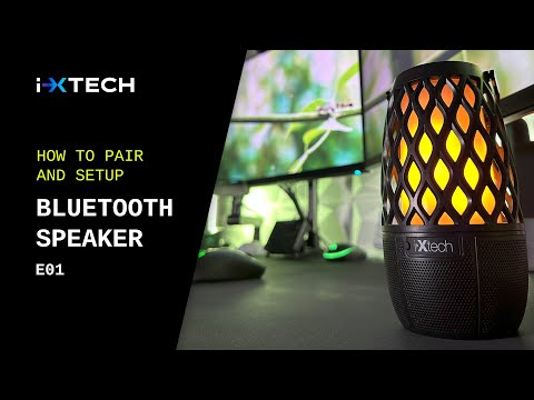 IXTECH Outdoor Waterproof Bluetooth Speaker - How to Pair and Setup?