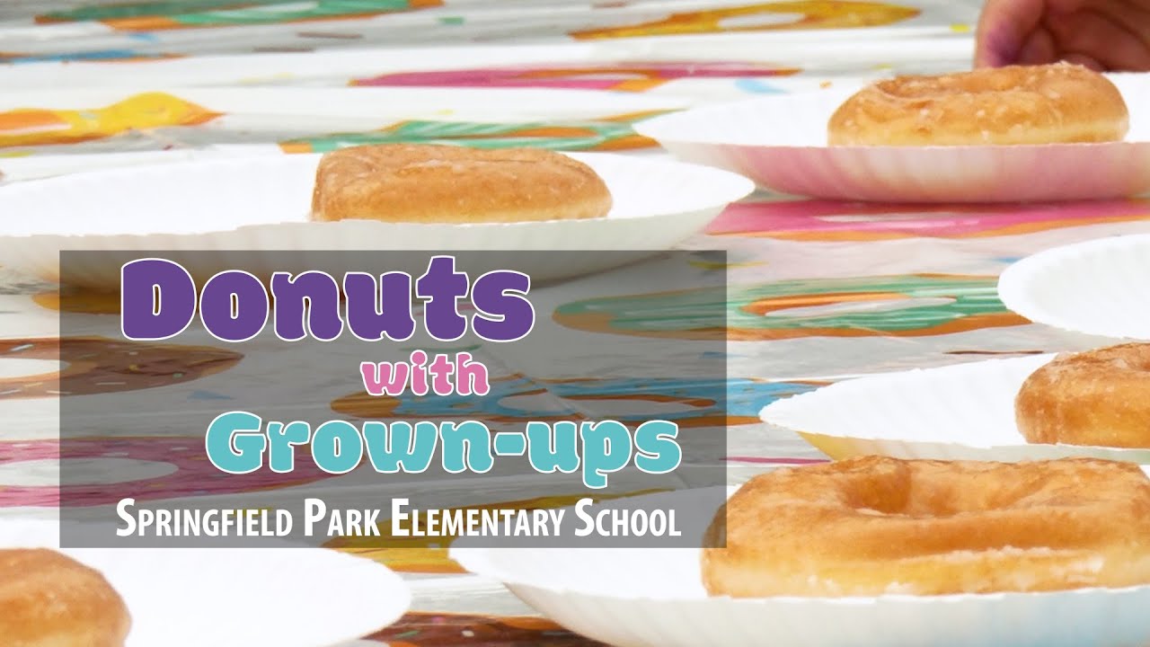 Donuts with Grown-ups at Springfield Park Elementary