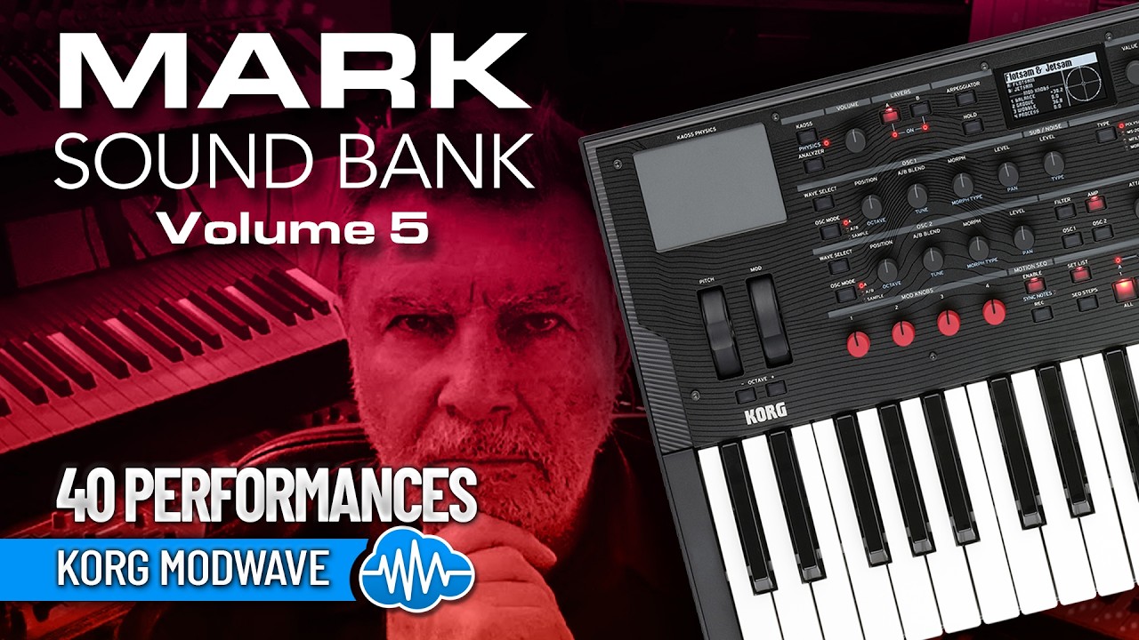 MSD030 - Mark Sound Bank V5 - Korg Modwave ( 40 performances ) - Video Preview 1