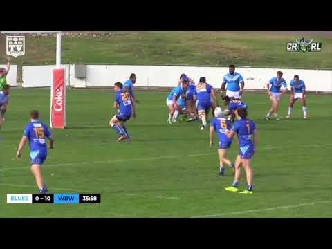 2018 CRRL - First Grade - Round 2 Highlights - Queanbeyan Blues v West Belconnen