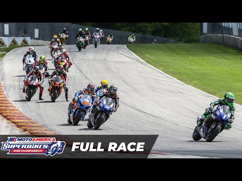 MotoAmerica HONOS Superbike Race 1 at Road America 1 2020