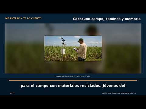 Cacocum: campo, caminos y memoria