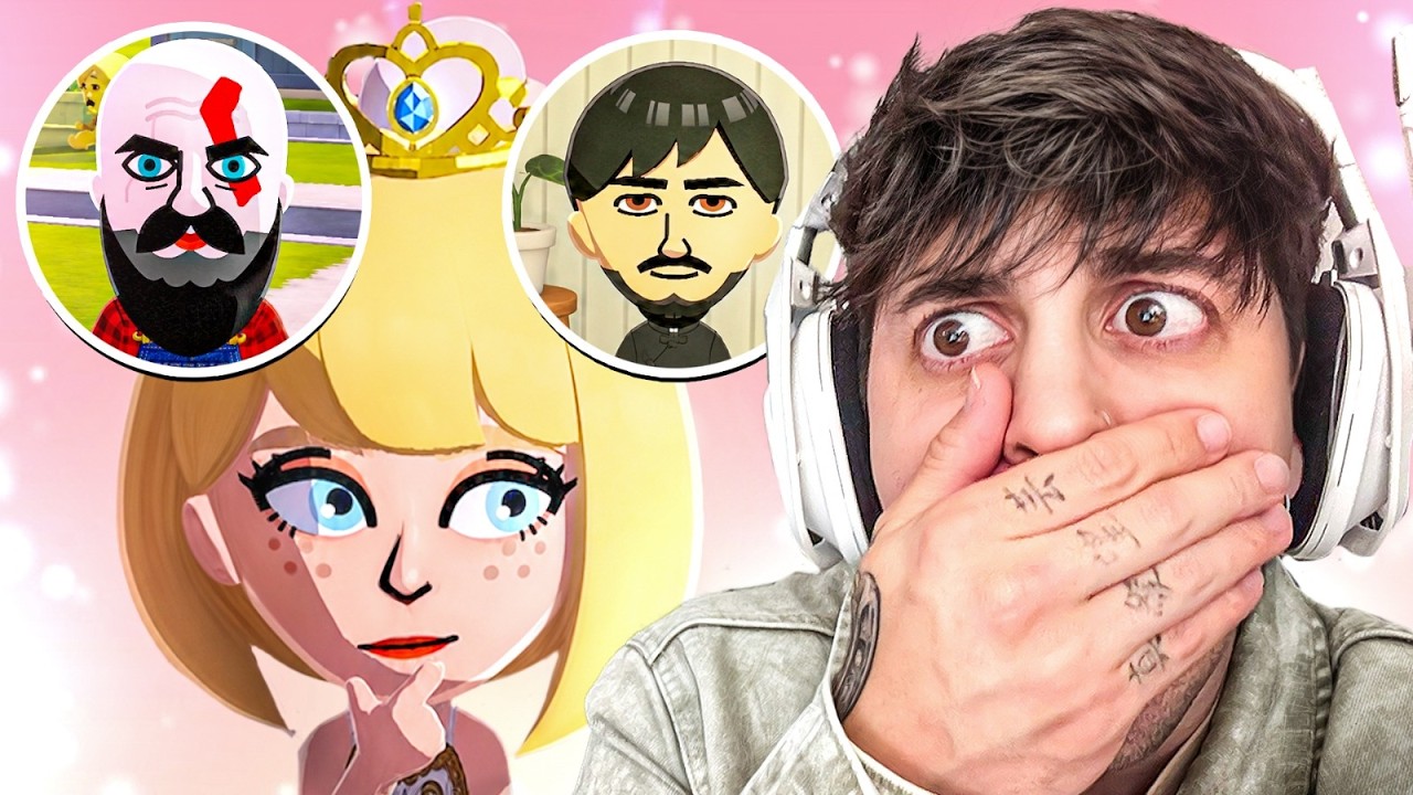 EL TRÍO AMOROSO DE ASHLEY | Tomodachi Life #8