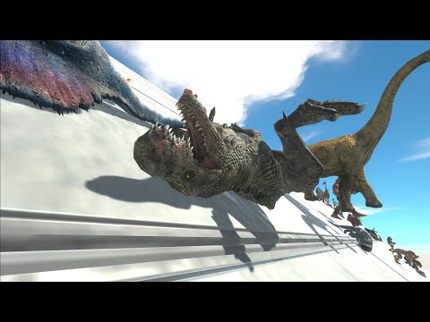 All Units - Falling Down - Animal Revolt Battle Simulator