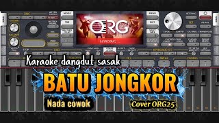 Download lagu Karaoke sasak || BATU JONGKOR || Nada cowok versi dangdutt koplo josss mp3