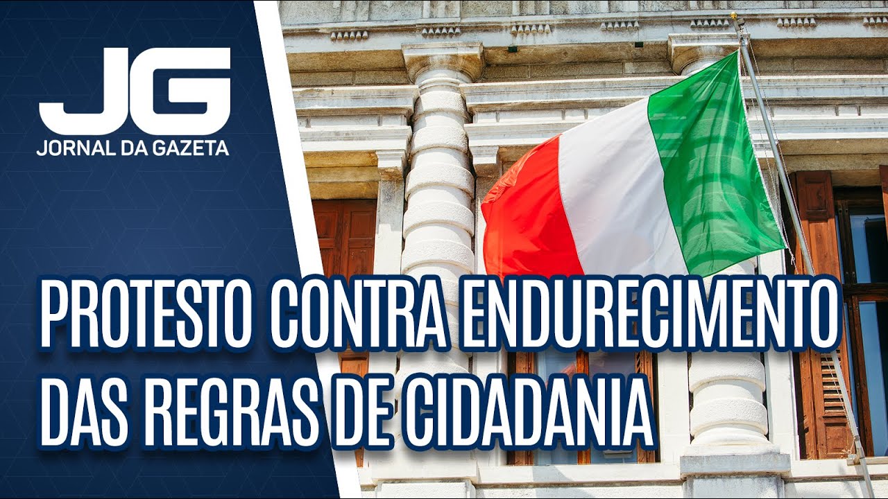 Comunidade ítalo-brasileira organiza protesto contra endurecimento das regras de cidadania