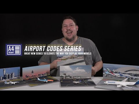 Elevate the way you display your airplane models and catch all the new Airport Codes from A4Airport!