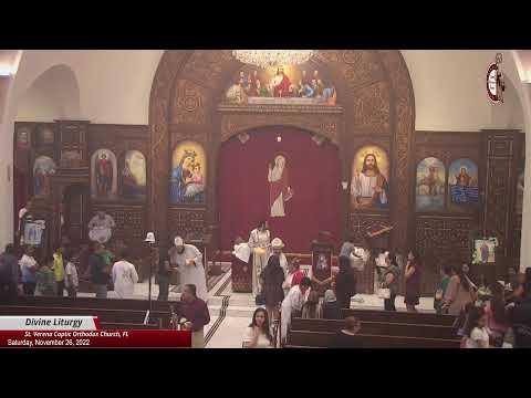 Divine Liturgy Saturday 11\26\2022