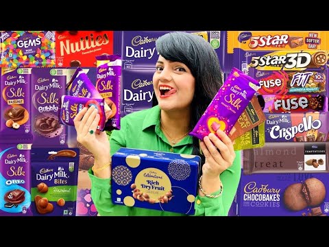 Trying Every CADBURY CHOCOLATE | Food Vlog