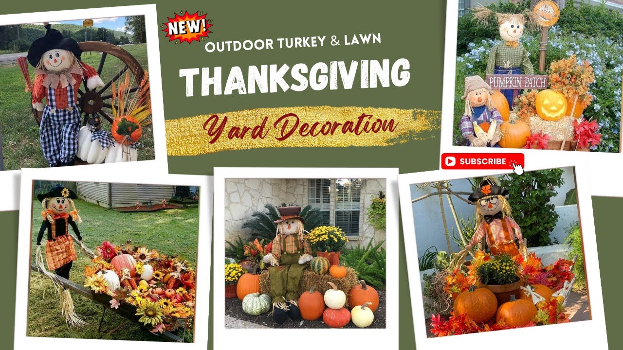 Want AMAZING Thanksgiving Decor? 100+ Yard Decoration Ideas for 2025