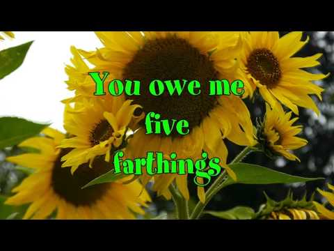 Oranges and Lemons Nursery Rhyme Lyric video Tim Hart and Friends